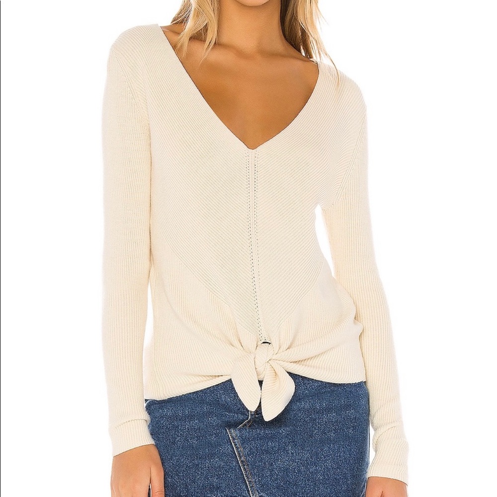 Elliot Sweater in Ivory Privacy Please